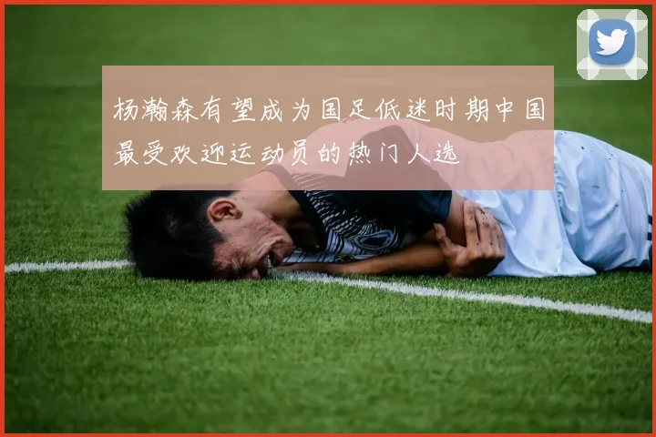 杨瀚森有望成为国足低迷时期中国最受欢迎运动员的热门人选